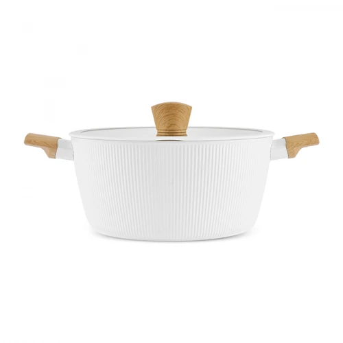 Karaca x Refika Swiss Crystal Purelıne İndüksiyon Tabanlı 12 Parça Tencere Seti Almond Cream