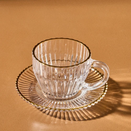 Karaca Duru 2 Kişilik Çay Fincan Takımı 220 ml