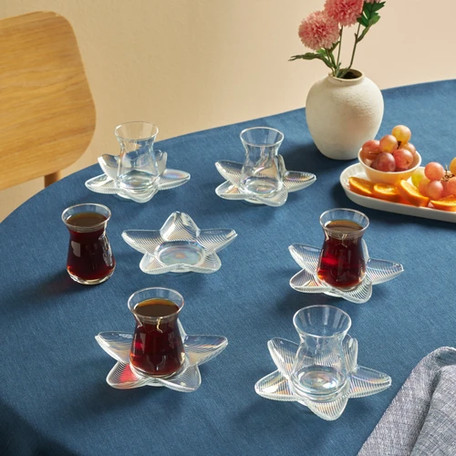 Karaca Yıldız 6 Kişilik 12 Parça Çay Seti