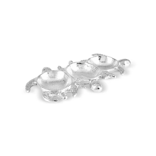 Karaca Marin Turtle 3lü Çerezlik 19x33 cm