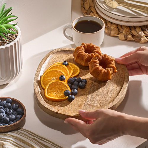 Karaca Premium Mango Oval Sunum Tahtası Karaca Premium Mango Oval Sunum Tahtası