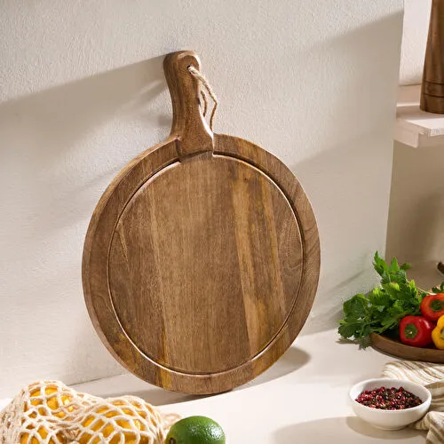 Karaca Premium Mango Oval Kesme ve Sunum Tahtası