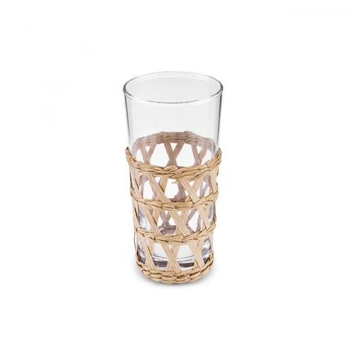 Karaca Boden Rattan Meşrubat Bardağı 425 ml Kahverengi