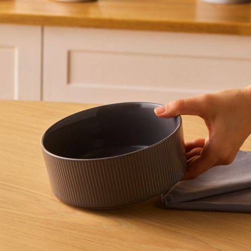 Karaca Massimo Bowl Kase Antrasit 17 cm 