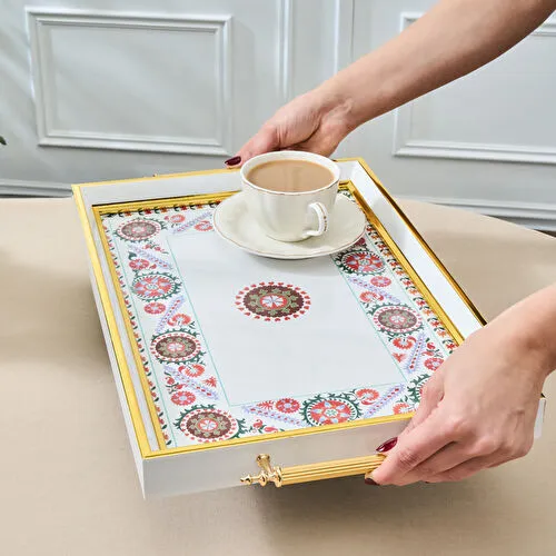 Karaca Zeraf Dikdörtgen Tepsi