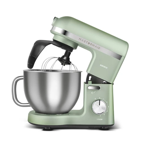 Karaca Mastermaid Chef Pro Çift Kollu Hamur Yoğurma Makinesi Soft Green 1750W 5L