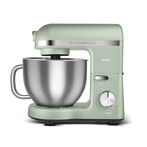 Karaca Mastermaid Chef Pro Çift Kollu Hamur Yoğurma Makinesi Soft Green 1750W 5L