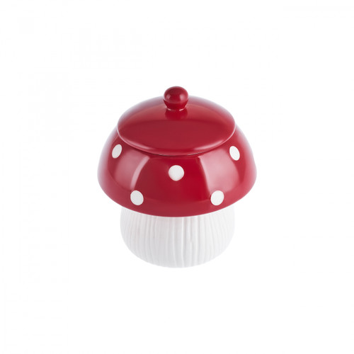 Karaca Cozy Mantar Saklama Kabı Kırmızı 520 ml