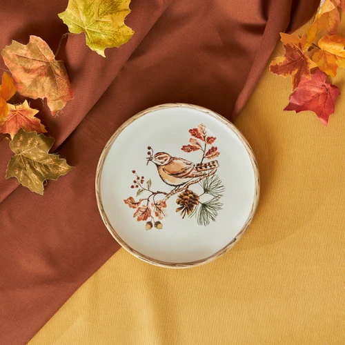 Karaca Cozy Kuş Pasta Tabağı 21 cm