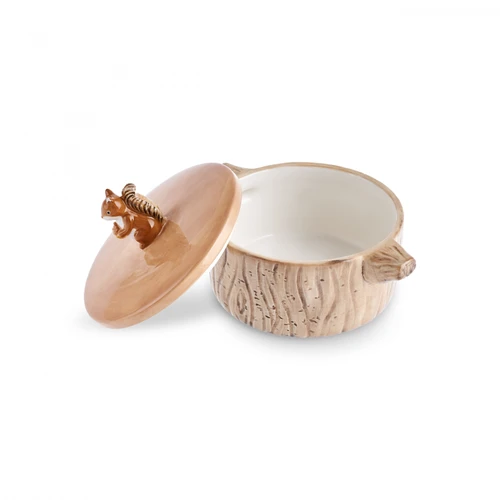 Karaca Cozy Sincap Kapaklı Kase 400 ml