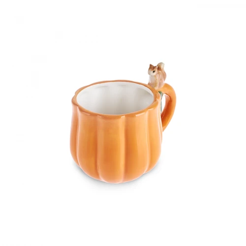 Karaca Cozy Bal Kabağı Sincap Kupa 320 ml