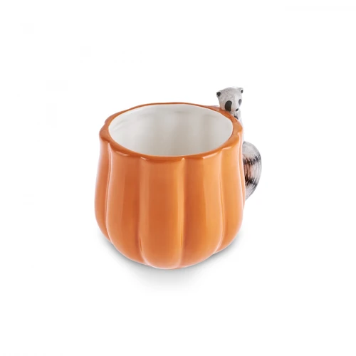 Karaca Cozy Bal Kabağı Rakun Kupa 320 ml