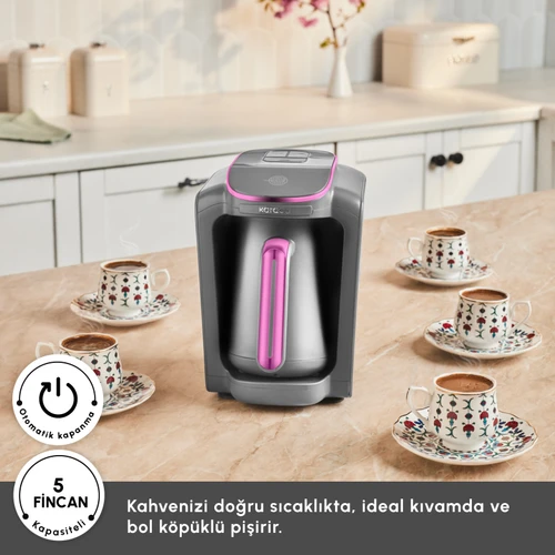 Karaca Hatır Neo Türk Kahve Makinesi Raspberry Pink