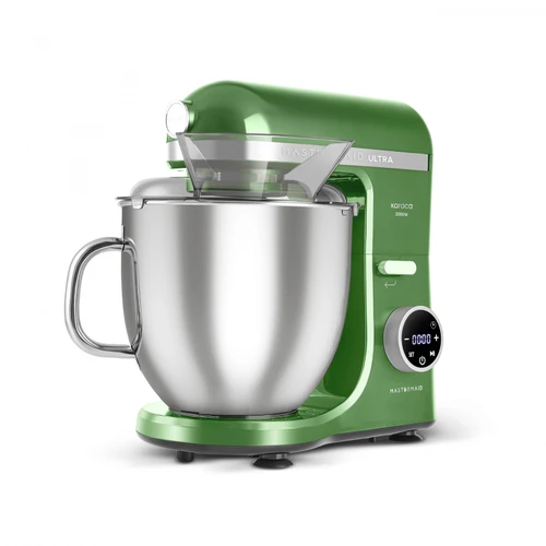 Karaca Mastermaid Chef Ultra D2000W Dijital Ekranlı Hamur Yoğurma Makinesi Emerald Green 7L