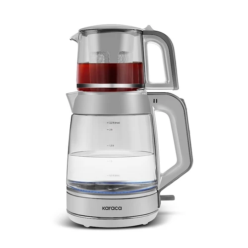 Karaca Glass Tea XL 2 in 1 Cam Çay Makinesi 