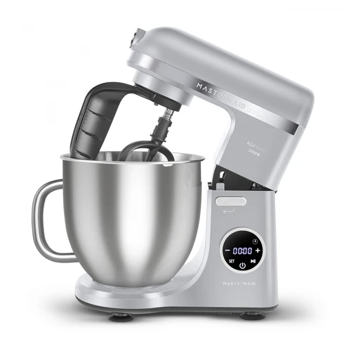 Karaca Mastermaid Chef Ultra D2000W Dijital Ekranlı Hamur Yoğurma Makinesi Silver 7L