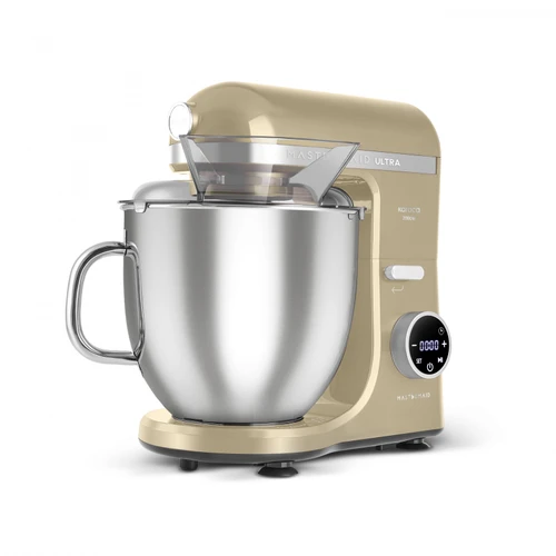 Karaca Mastermaid Chef Ultra D2000W Dijital Ekranlı Hamur Yoğurma Makinesi Mineral Gold 7L