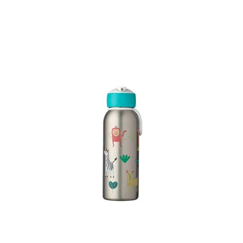 Mepal Insulated Bottle Flip - Up Campus 350 ml Çocuk Termosu Animal Friends