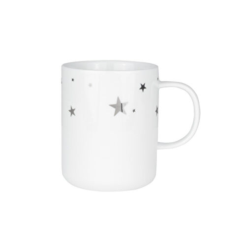 Rader Yıldızlı Mug Gümüş