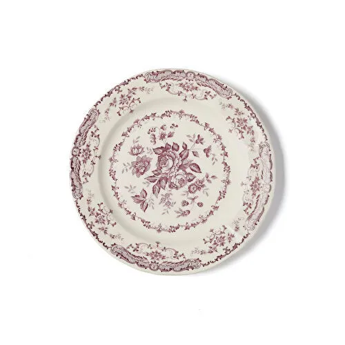 Bitossi Home Rose Violet Floral Yemek Tabağı 26 cm
