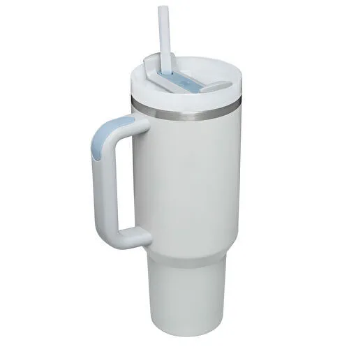 Stanley Quencher Pipetli Termos Bardak 1.18 Lt Açık Gri Stanley Quencher Pipetli Termos Bardak 1.18 Lt Açık Gri