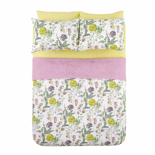 Sarah Anderson Blossom Çift Kişilik Nevresim Takımı Multicolor