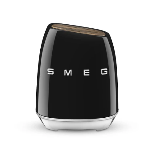 Smeg Retro Standlı Bıçak Seti Siyah Kbsf02bl 