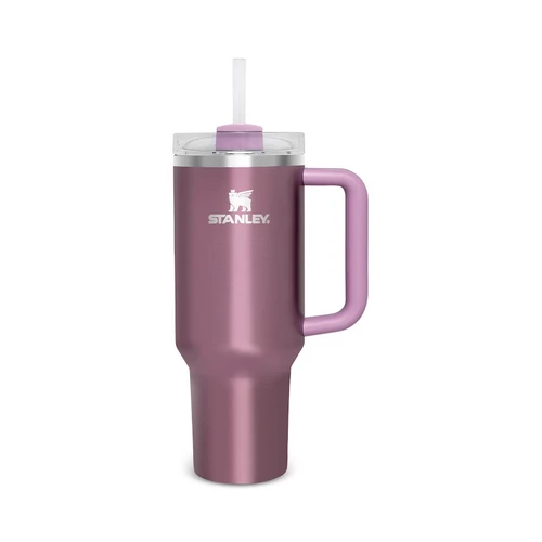 Stanley The Quencher Flowstate Tumbler Pipetli Termos Bardak 1,18L Gül Kurusu