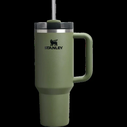 Stanley The Quencher Flowstate Tumbler Pipetli Termos Bardak 1,18L Dried Pine