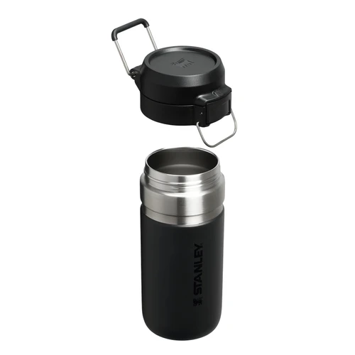 Stanley The Quick Flip Water Bottle Paslanmaz Çelik Termos 0,47L Black