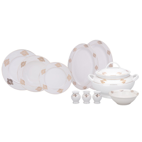 Emsan Sare  New Bone 60 Parça 12 Kişilik Yemek Takımı