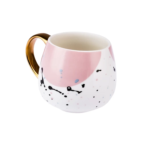 Emsan Watercolor Kupa 380 ml Pembe