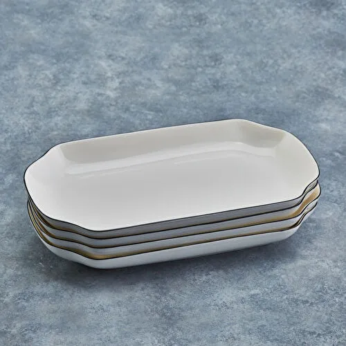 Karaca Elica Dikdörtgen 30 cm Kayık Tabak