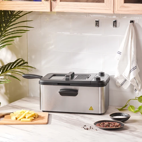 Karaca Inox Yağ Filtreli Zamanlayıcılı Fritöz XL 3,2L