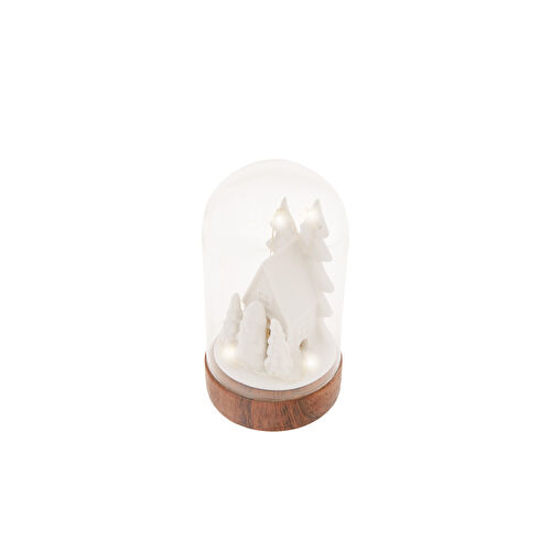 Karaca Nature Işıklı Obje Küçük 7x7x13 Cm