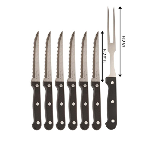 Karaca Tong 8 Parça Steak Bıçağı