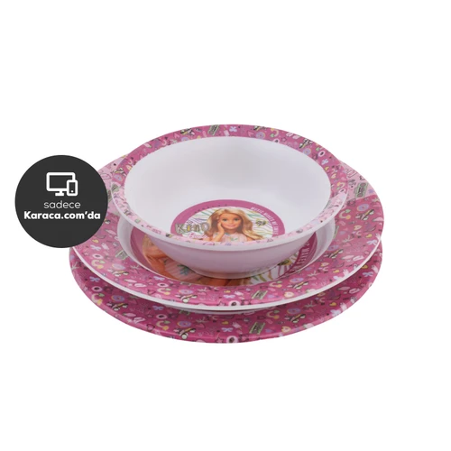 Karaca Barbie 3 Parça Mama Takımı