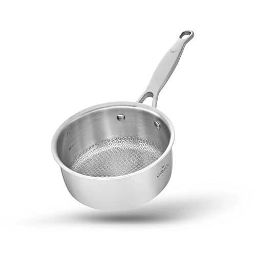 Karaca Powersteel 3Ply 316+ İndüksiyon Tabanlı Çelik Petekli Mini Sütlük/Sosluk 10 Cm