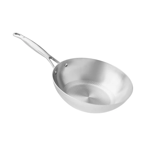 Karaca Powersteel 3Ply 316+ İndüksiyon Tabanlı Çelik Petekli Wok Tava