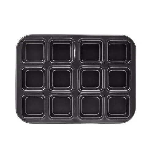 Karaca Square Brownie 12'li Kek Kalıbı