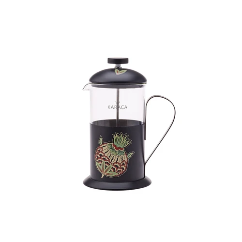 Karaca İznik Nar Borosilikat Cam Frenchpress 600 ml
