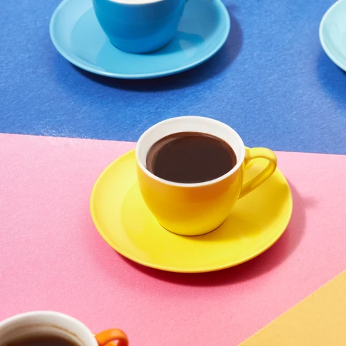 Karaca Rengin 6 Kişilik Espresso Fincan Takımı 80 ml