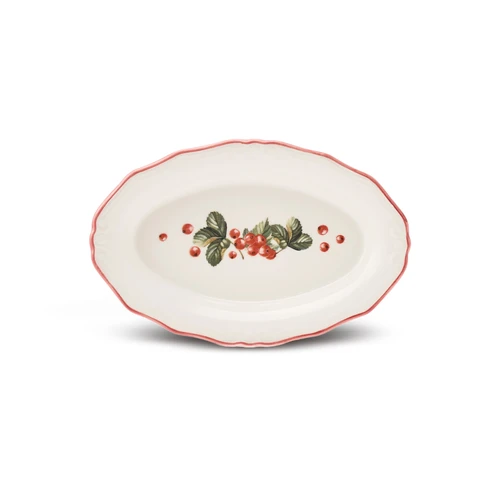 Karaca Cherry Kayık Tabak 21 cm