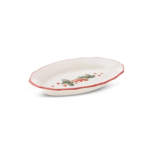Karaca Cherry Kayık Tabak 21 cm