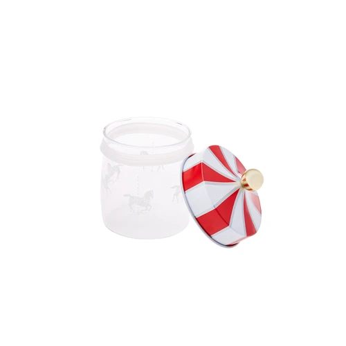 Karaca Karnaval Cam Saklama Kabı 630 ml
