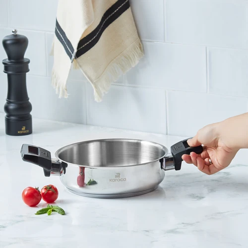 Karaca Senna İndüksiyon Tabanlı Çelik Sahan 20 Cm