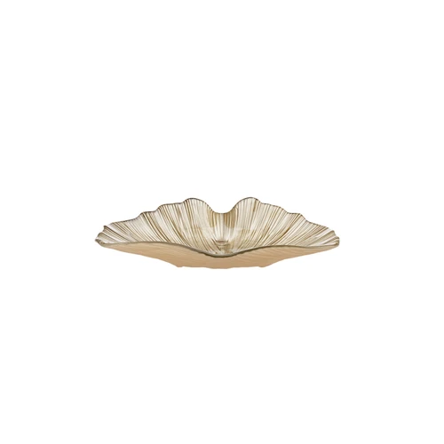 Karaca Ginko Gold 3 lü Dekoratif Tabak Seti 