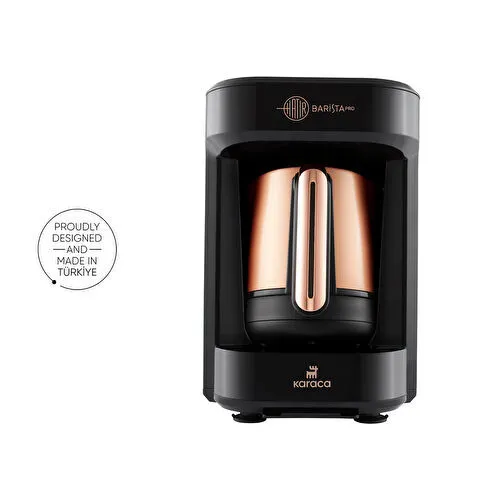 Karaca Hatır Barista Pro Konuşan Latte ve Türk Kahve Makinesi Bronze