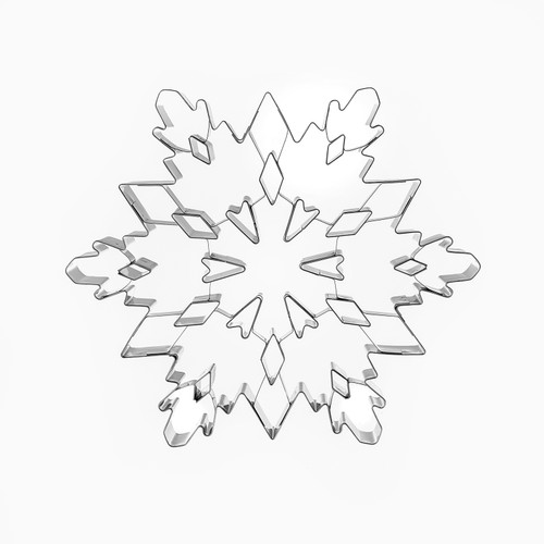 Karaca New Year Snowflake Kurabiye Kalıbı