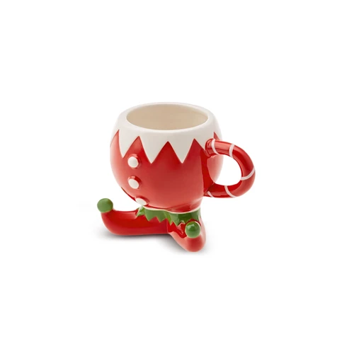 Karaca New Year Elf Button Kupa/Mug 350 ml